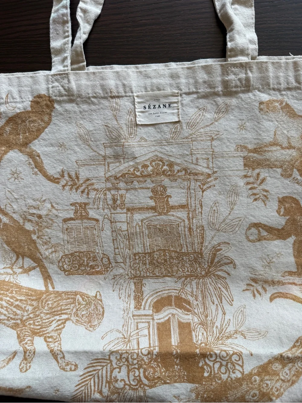 Sezane Paraiso Jungle Tote